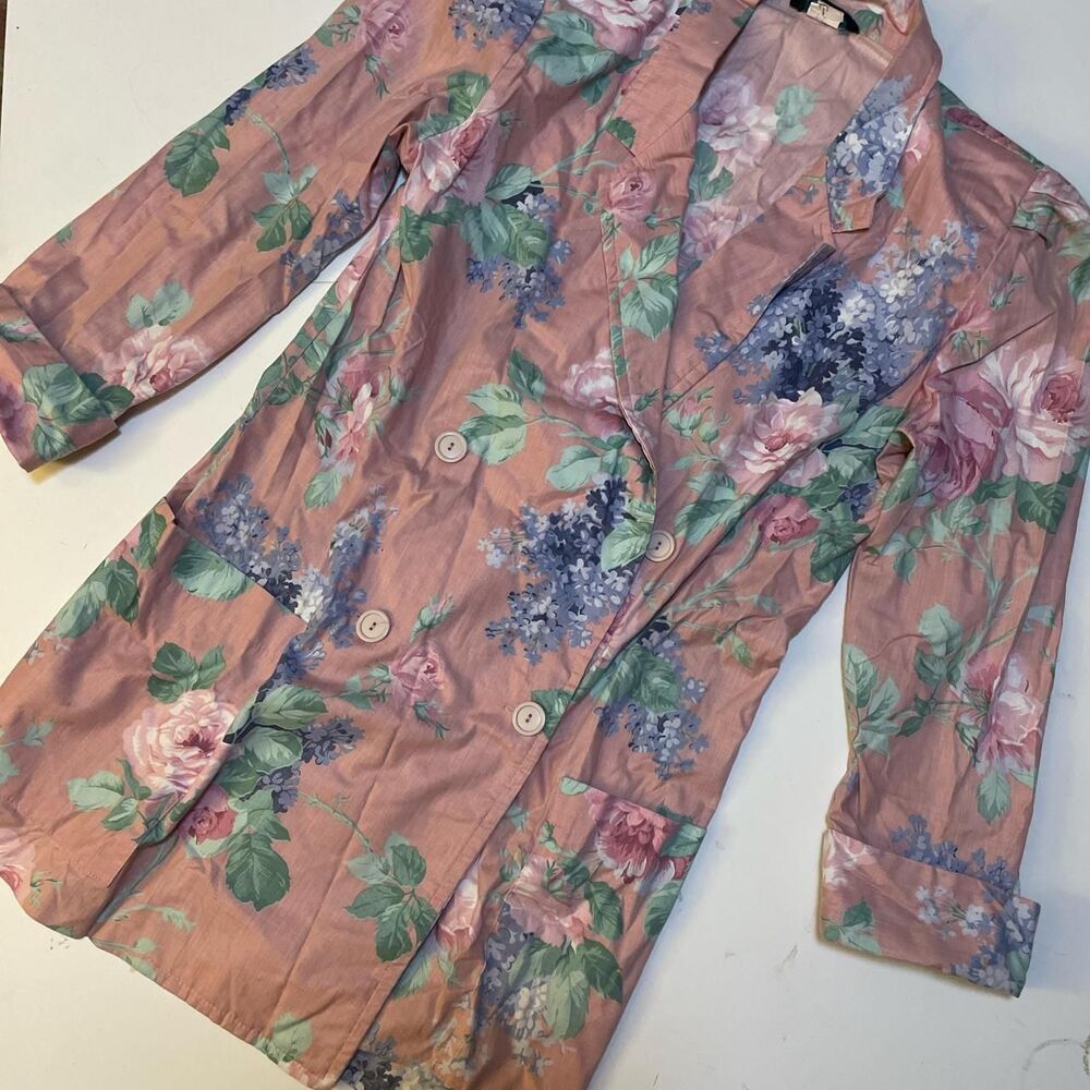 80s Floral Blazer